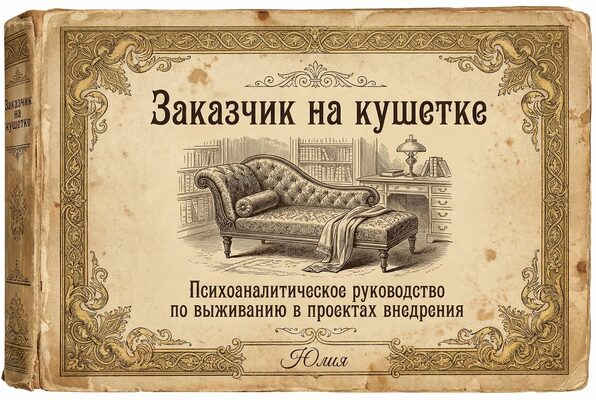 Обложка книги «Заказчик на кушетке»